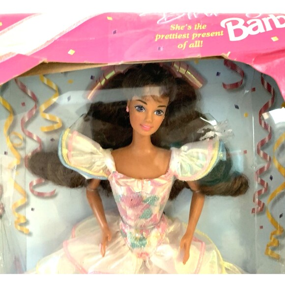 Mattel African American "Happy Birthday Barbie" 1966-1994 Never out of Box-Notes - Picture 7 of 8